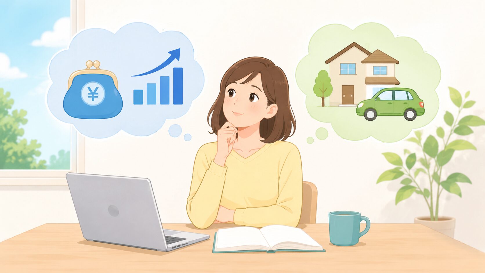 体験談について最初に確認したのは「収入」と「資産」だったのイメージ画像