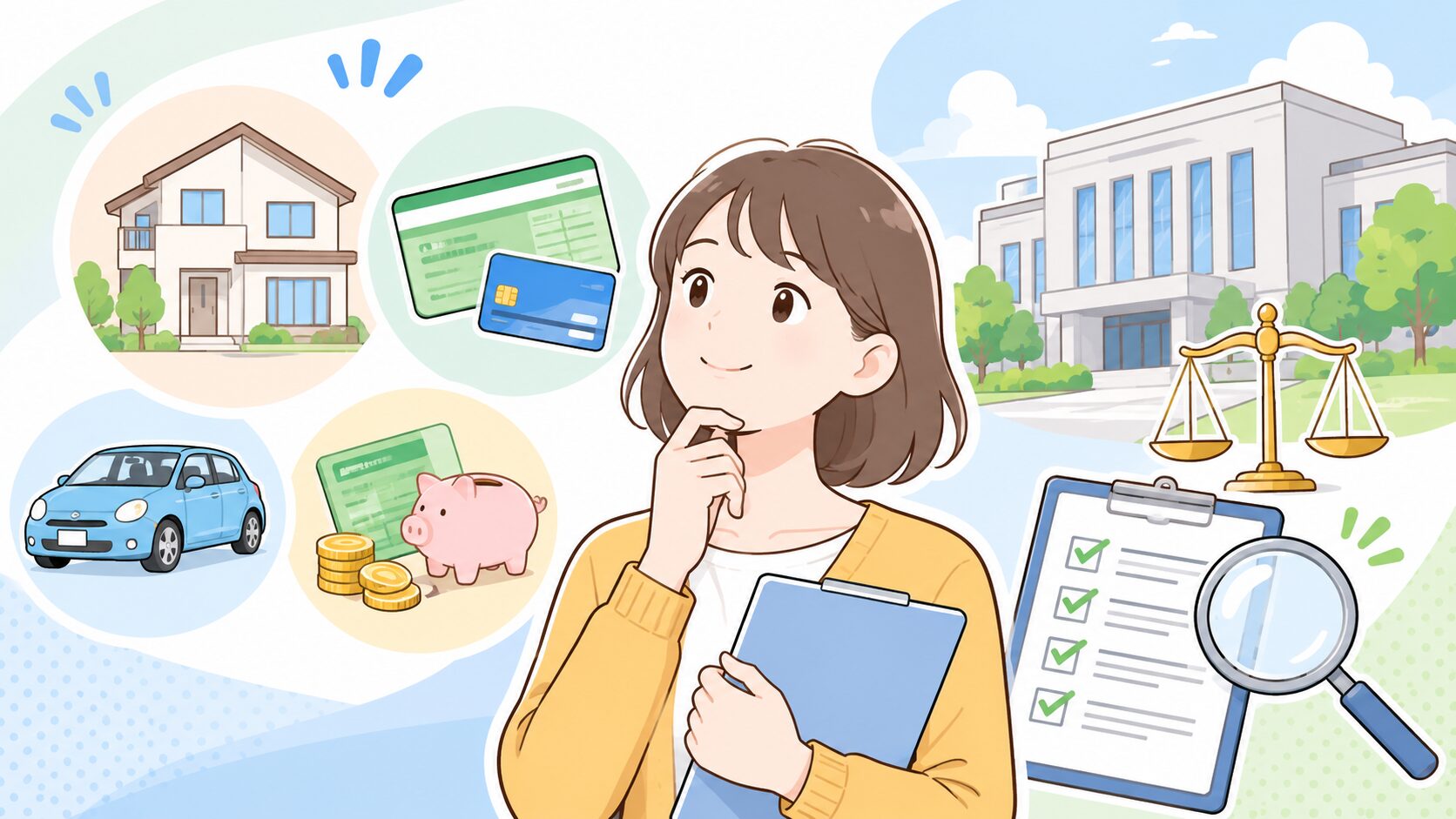 資産要件について知っておきたいことと公的情報のイメージ画像