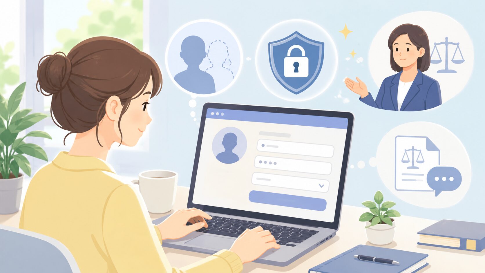 無料相談を申し込む前に人が確認したいポイントのイメージ画像