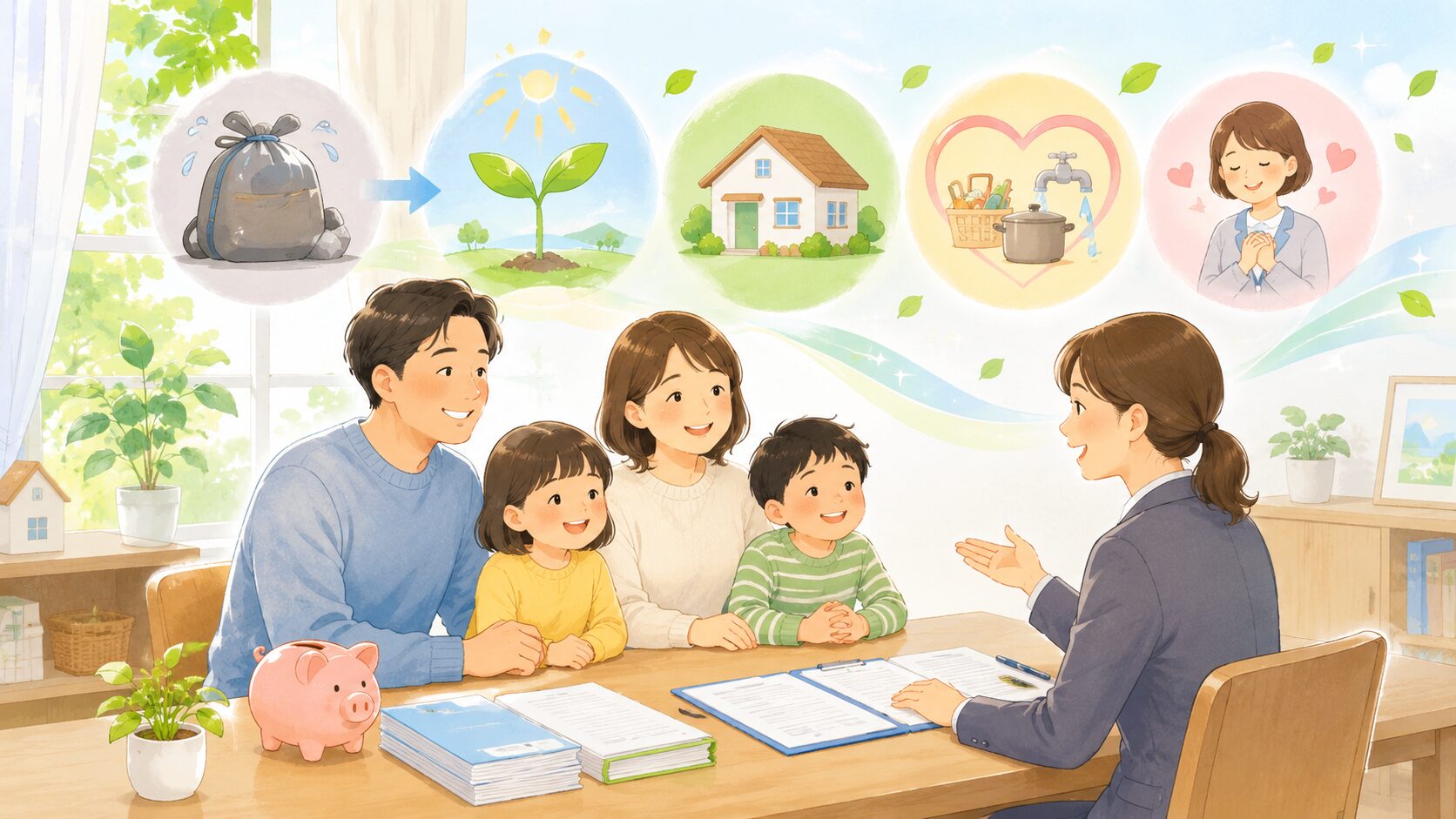 自己破産のメリットとして考えられる一般的な内容のイメージ画像