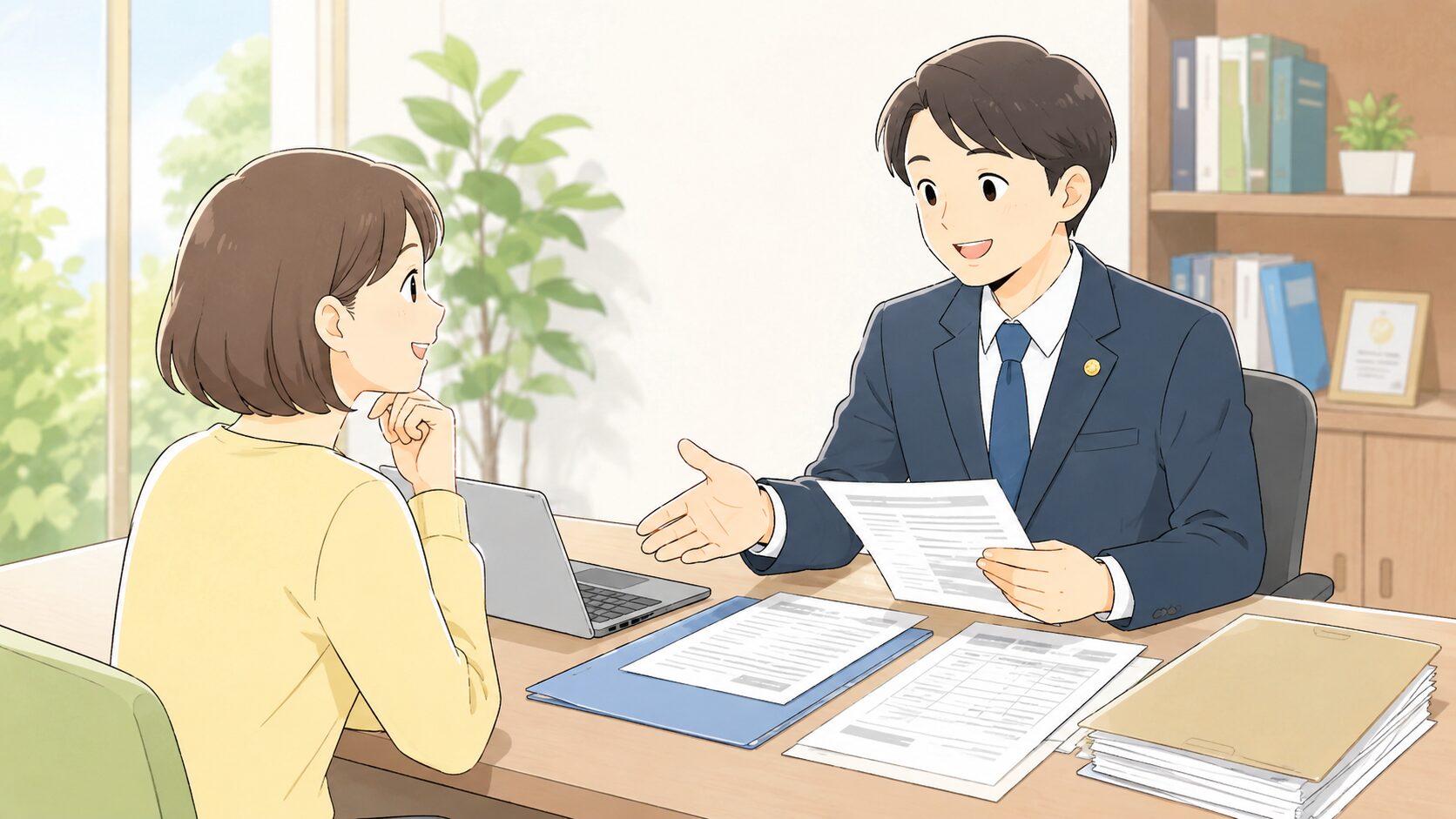 過去の財産に関する書類は専門家と確認しながら準備しますのイメージ画像