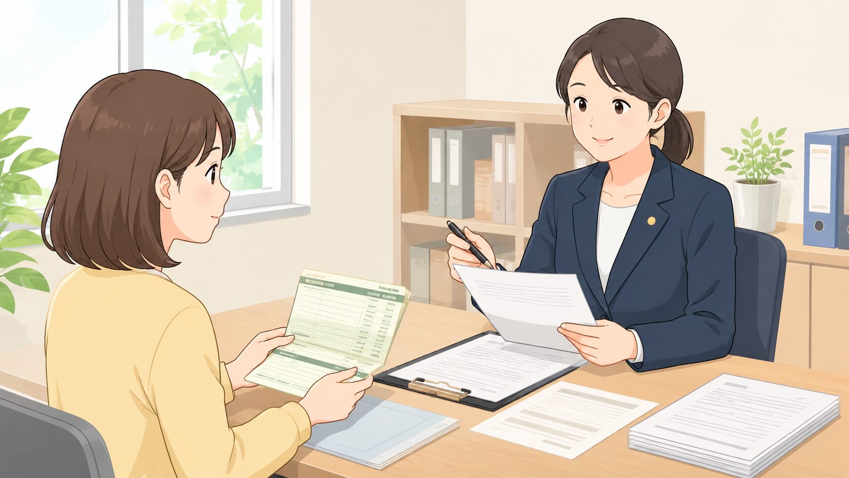2回目の面談で収入や通帳の入出金を確認された私の体験談のイメージ画像