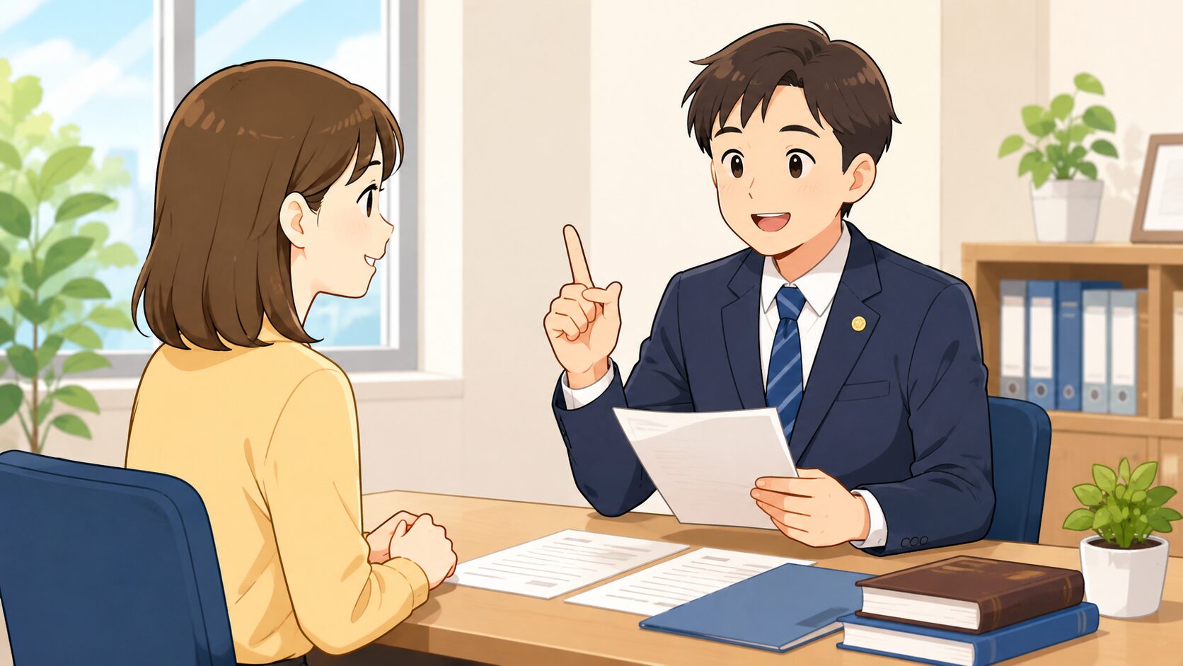 2回目の面談では書類の正確さと正直な説明が大切だと感じたのイメージ画像