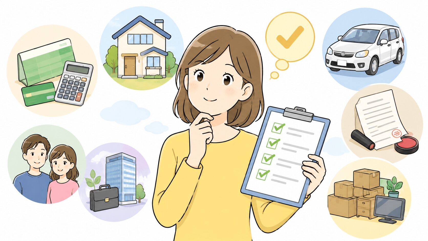 同時廃止と管財事件を判断するときに確認されることがある内容のイメージ画像