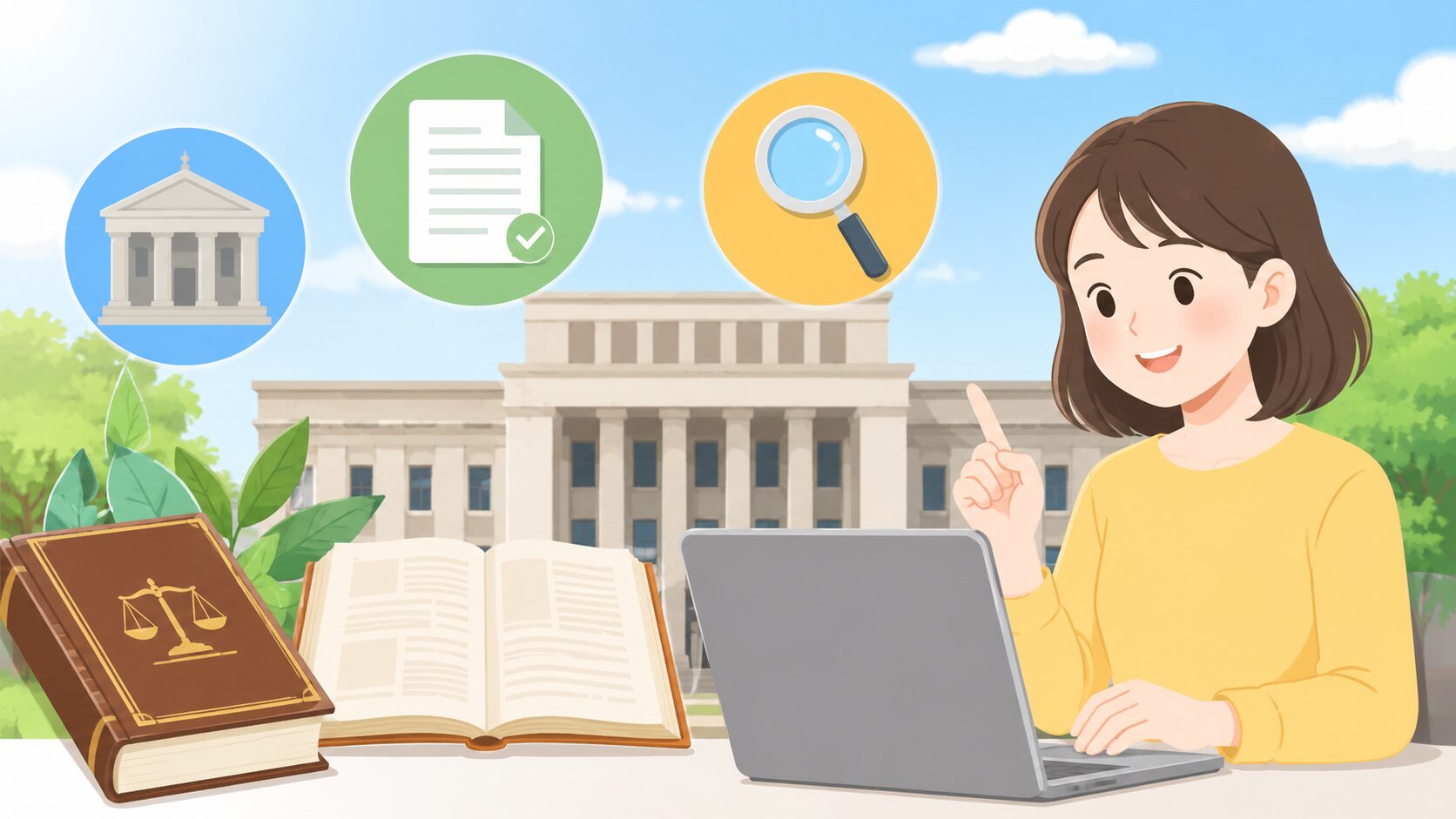 同時廃止と管財事件について確認できる公的情報のイメージ画像