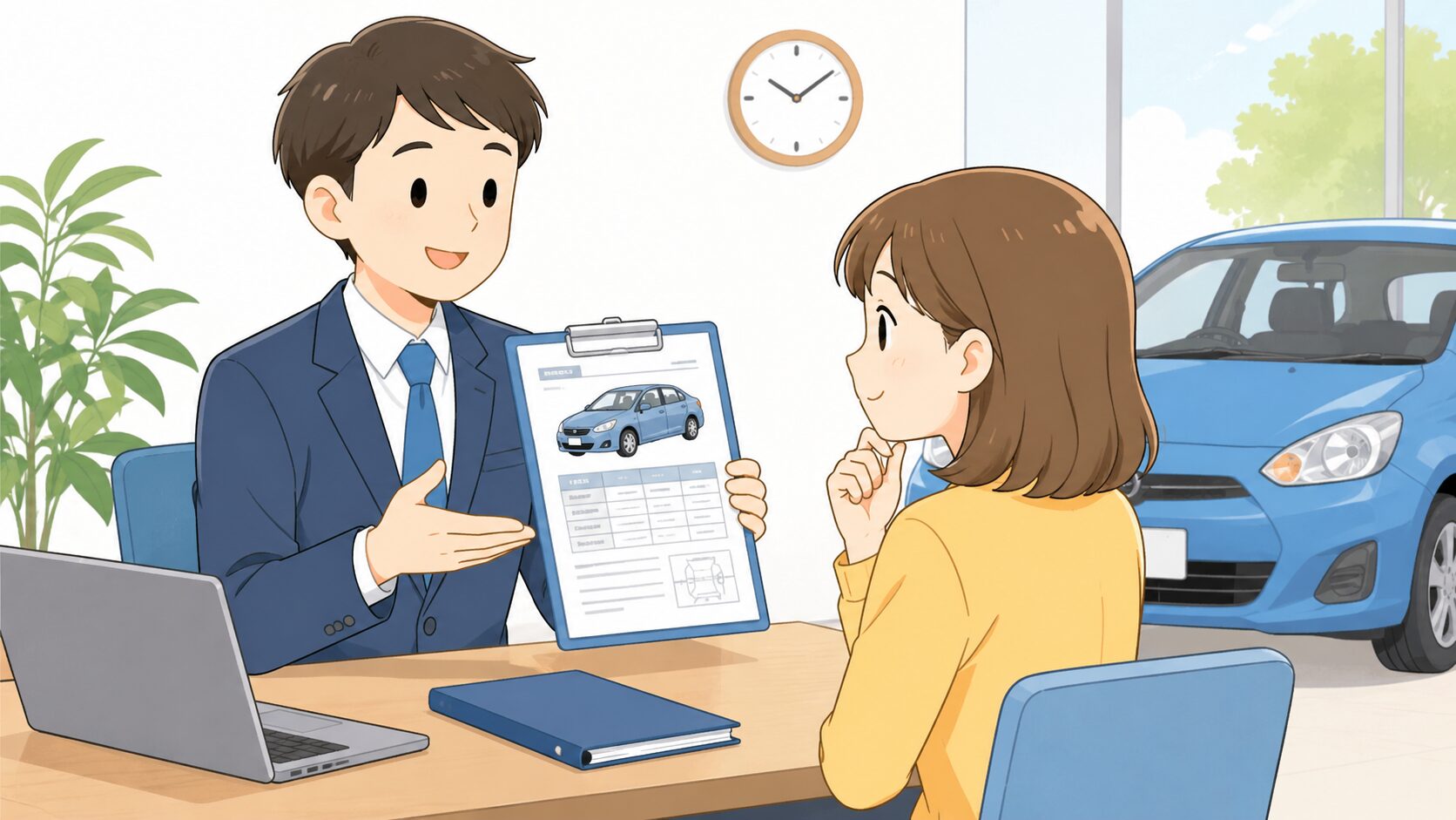 自動車の査定書を求められることがありますのイメージ画像