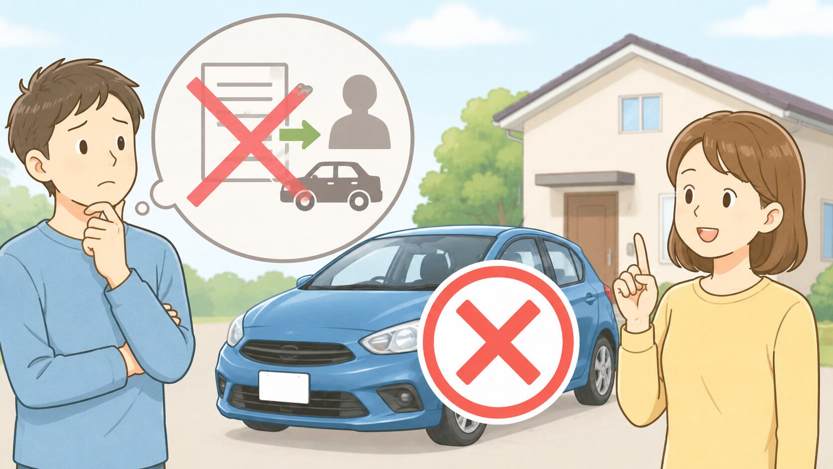 申立て前の名義変更や売却は自己判断で行わないことが大切ですのイメージ画像