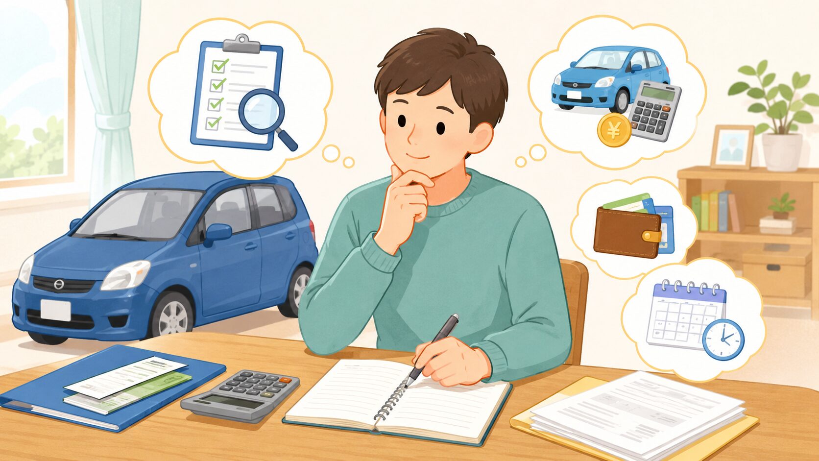 自動車を残したいときに相談前に準備したいことのイメージ画像