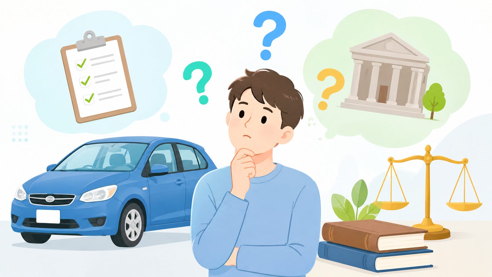 自己破産と自動車についてよくある疑問のイメージ画像