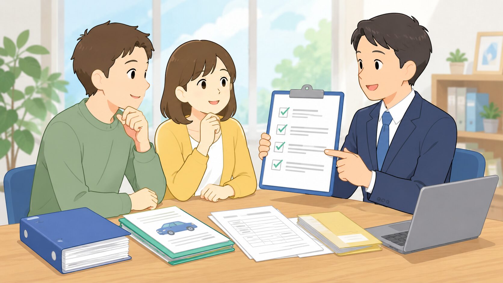 自己破産で自動車を手放すかどうかは資料をそろえて確認しましょうのイメージ画像