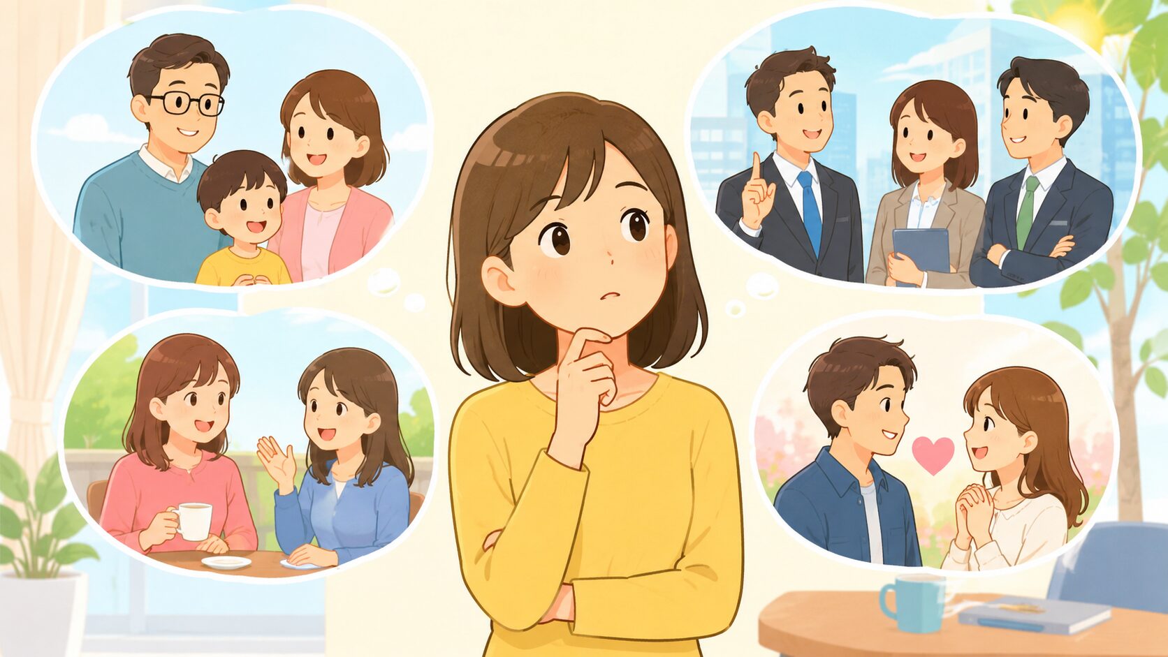 自己破産を周囲に話すかどうかは個別の事情を踏まえて考えますのイメージ画像