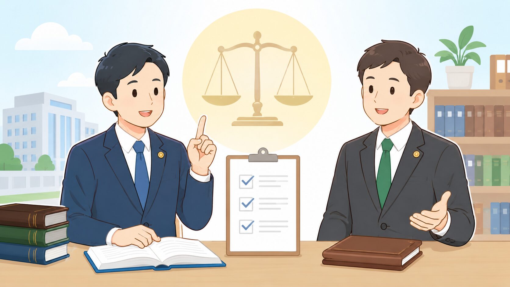 法テラスの弁護士と一般の弁護士の違いについてのまとめのイメージ画像
