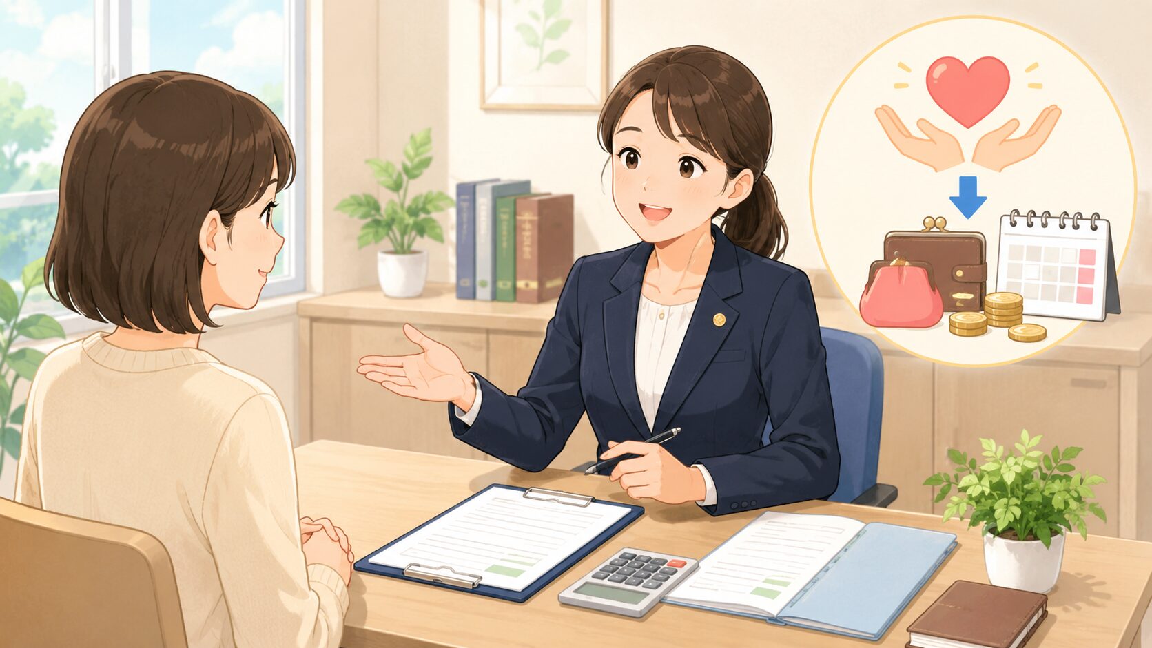 無料法律相談と弁護士や司法書士費用等の立替制度を確認するのイメージ画像