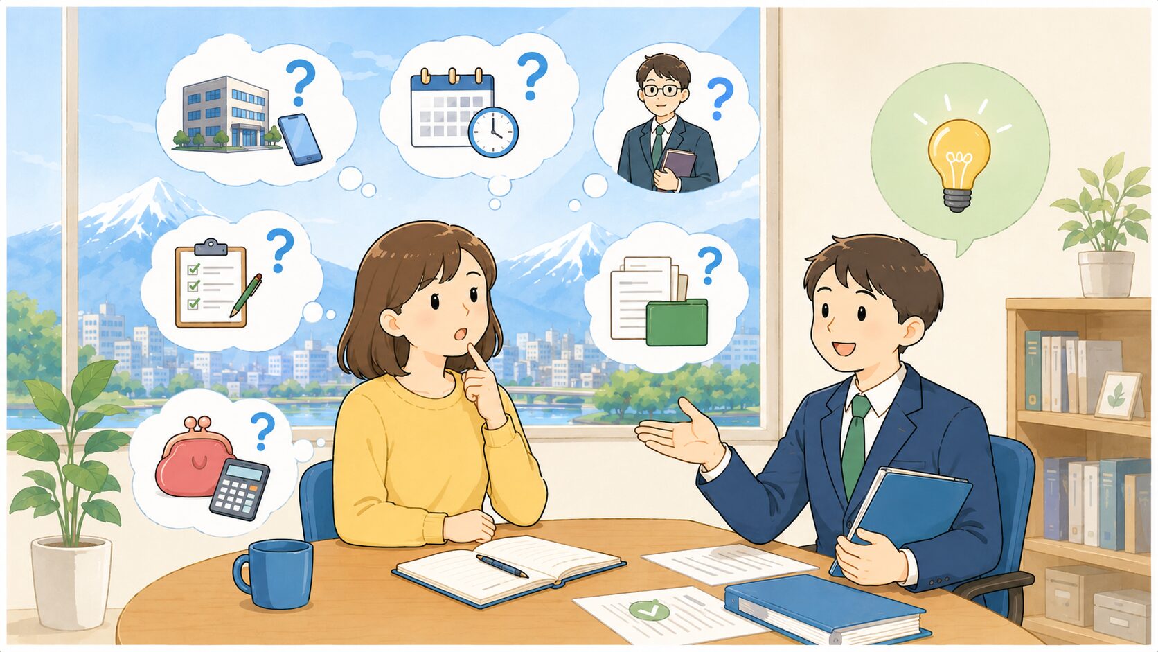 法テラス富山へ相談するときによくある疑問を整理するのイメージ画像