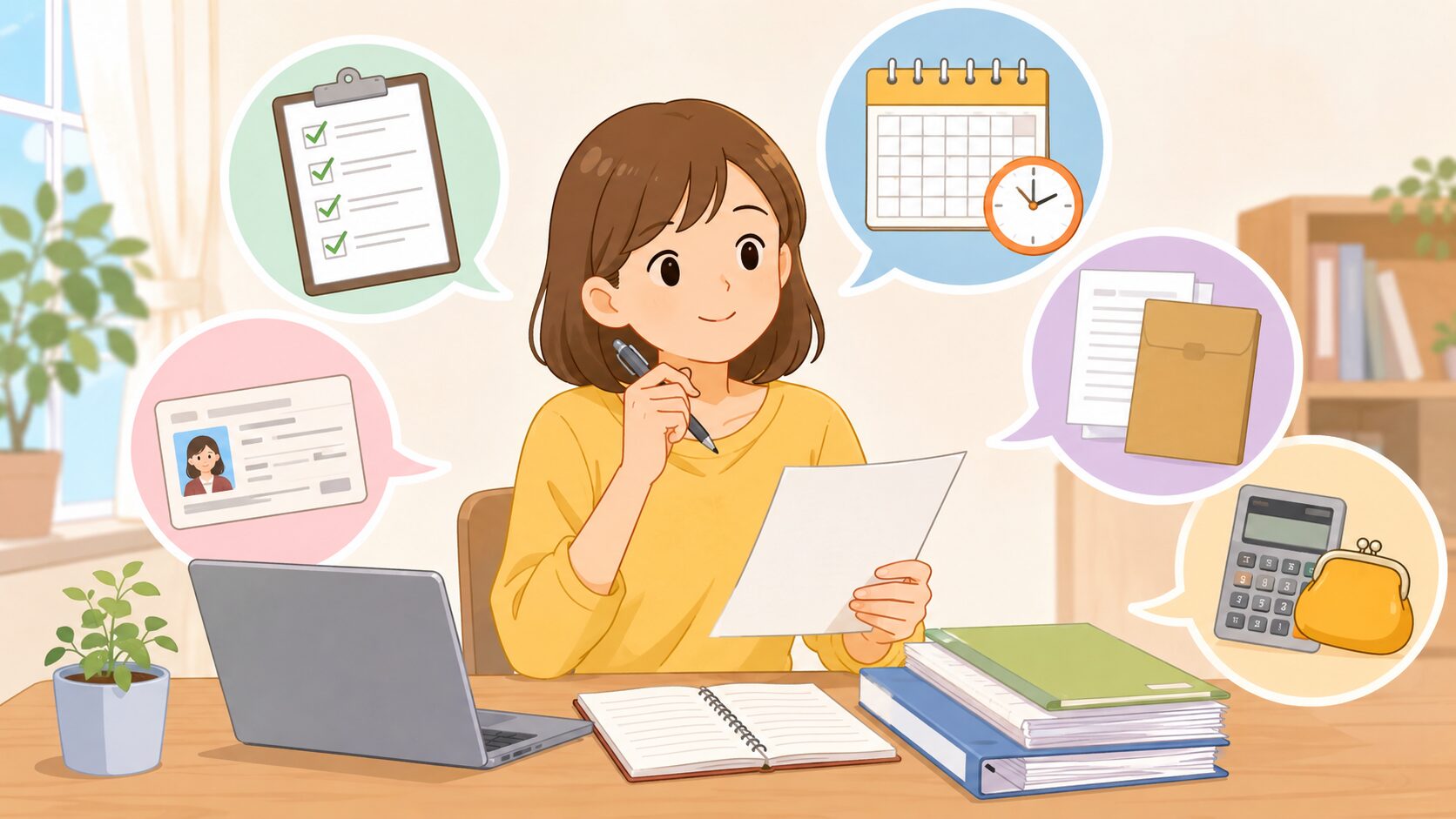 法テラスへ相談する前に準備しておきたいことのイメージ画像